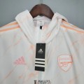 Arsenal Vestes Coupe Vent White Orange 2021/2022