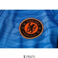 Chelsea Sweat Entrainement Blue Black + Pantalon Black 2021/2022