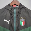 Italie Vestes Coupe Vent Green Black I 2021/2022