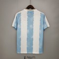 Maillot Argentine Commemorative Edition White Blue 2021/2022