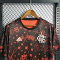 Maillot Flamengo Pre Match Black Red 2022/2023