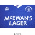 acheter Maillot Glasgow Rangers Retro Domicile 1990/1992