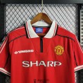 Maillot Manchester United Retro Domicile 1998/1999