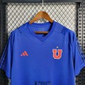 Maillot Universidad De Chile Training Suit Blue I 2023/2024