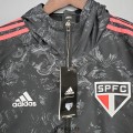 Sao Paulo FC Vestes Coupe Vent Black Pattern 2021/2022