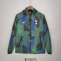 Tottenham Hotspur Vestes Coupe Vent Green Pattern 2021/2022