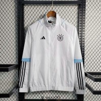 Allemagne Vestes Coupe Vent White II 2023/2024