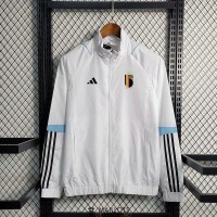 Belgique Vestes Coupe Vent White II 2023/2024