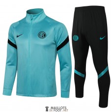 Inter Milan Veste Green + Pantalon Black 2021/2022