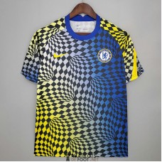 Maillot Chelsea Training Blue Yellow II 2021/2022