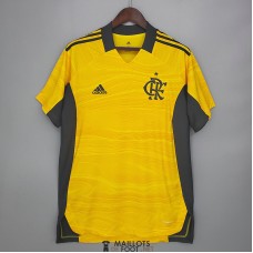 Maillot Flamengo Gardien De But Yellow 2021/2022