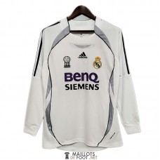 Maillot Manches Longues Real Madrid Retro Domicile 2000/2001