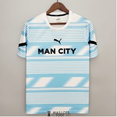 Maillot Manchester City Pre Match Training Blue I 2022/2023