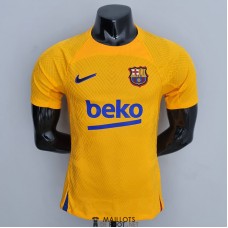 Maillot Match Barcelona Training Suit Yellow I 2022/2023