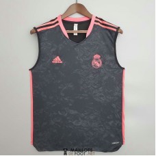 Maillot Real Madrid Vest Training Black II 2021/2022